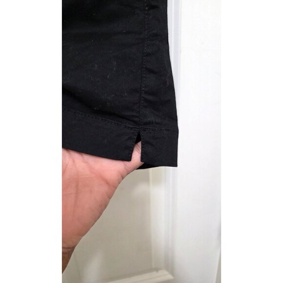 Old Navy Everyday Womens Black Shorts Size 12 Cotton Blend - Picture 6 of 7